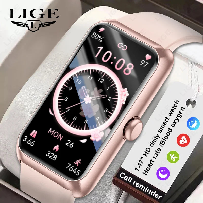 Bluetooth Health & Sports Smartwatch with Custom Dial