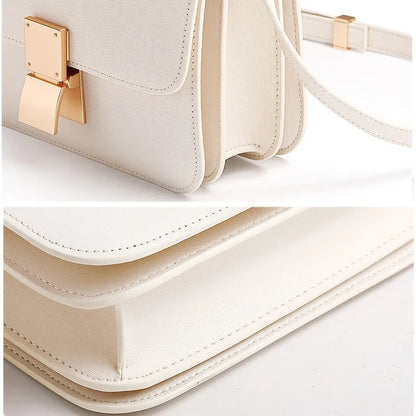 Retro Palm Texture Flap Messenger Bag