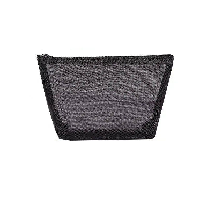 Heart Mesh Cosmetic Toiletry Bag