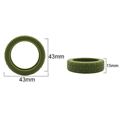 Silicone Luggage Wheel Protector Covers