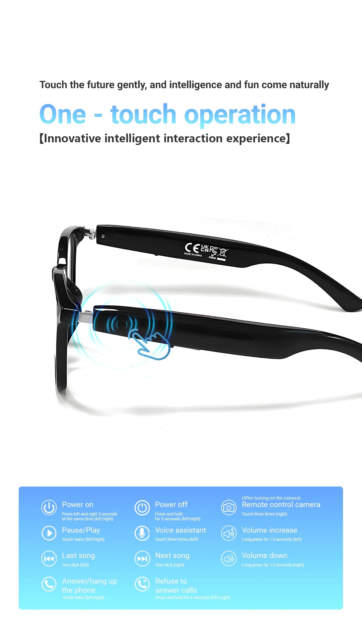 Smart AI Translation Glasses