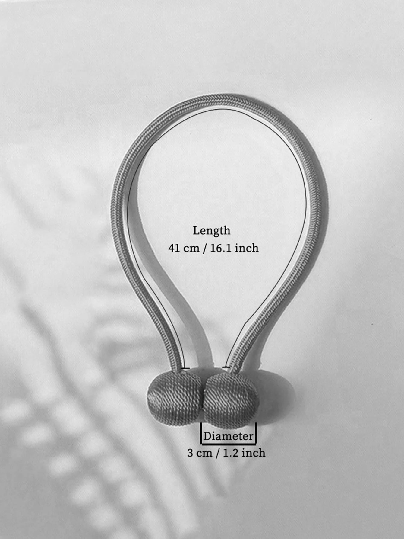 Magnetic Curtain Tie Back Straps