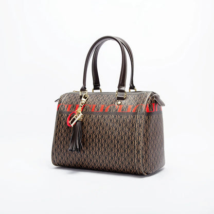 Floral Print Large Capacity Tote Handbag
