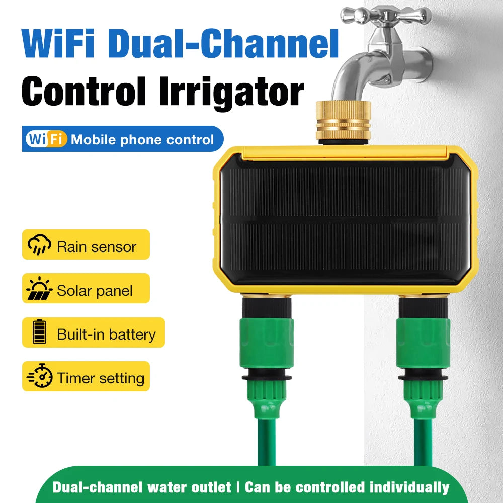 Smart Solar WiFi Irrigation Timer