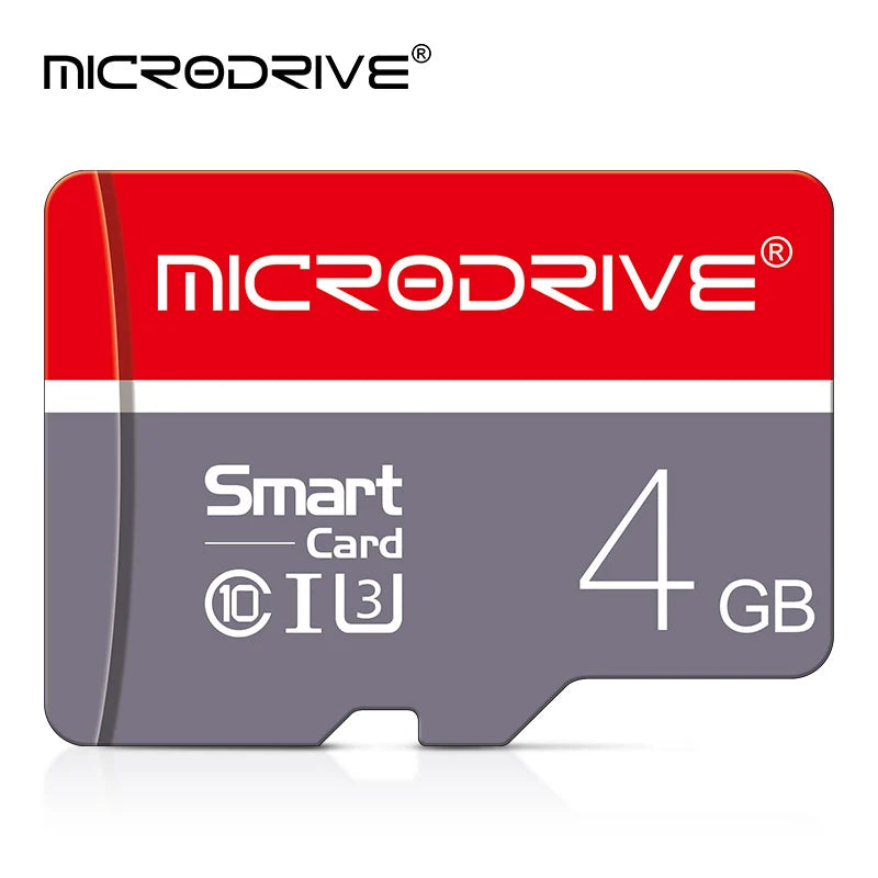 Class 10 High-Speed MicroSD Card with SD Adapter