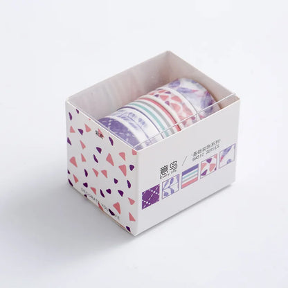 5Rolls/Box Creative Masking Tape Set