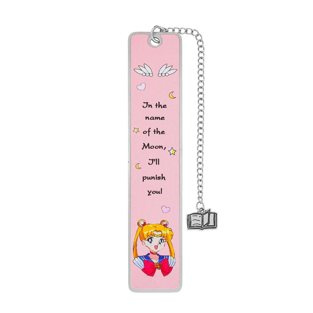 Moon Princess Warrior Metal Bookmark Set