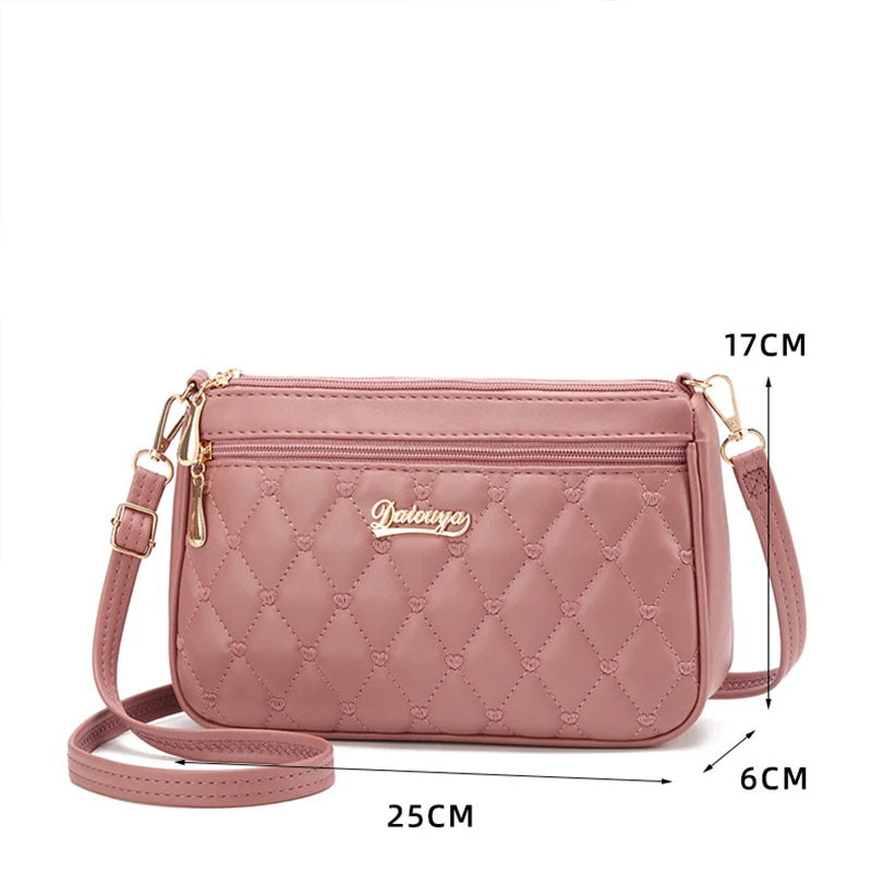 Embroidered Satchel Handbag