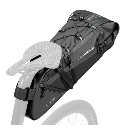 Waterproof Bicycle Saddle Bag 15L