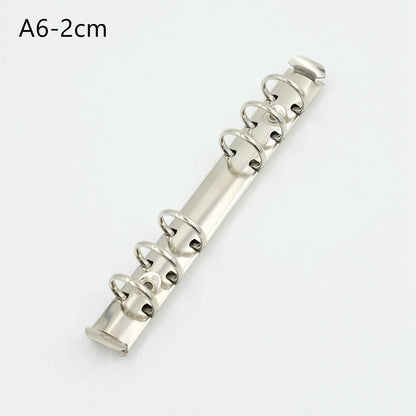 A4 B5 A5 A6 A7 B7 Loose-Leaf Spiral Notebook Metal Clip Ring