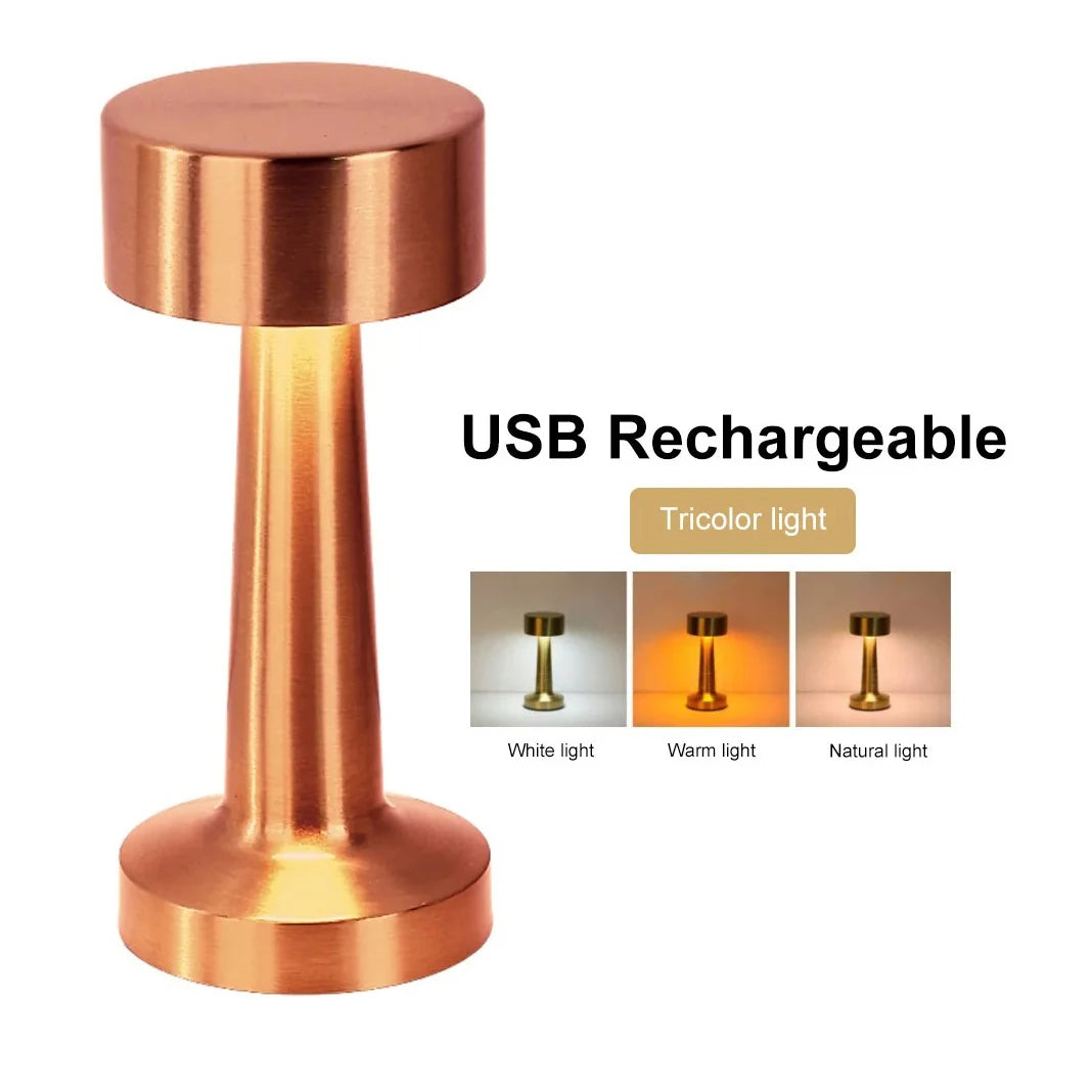 USB Rechargeable Touch LED Desk Lamp