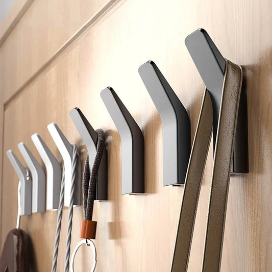 No-Drill Aluminium Wall Hook for Bathroom & Home