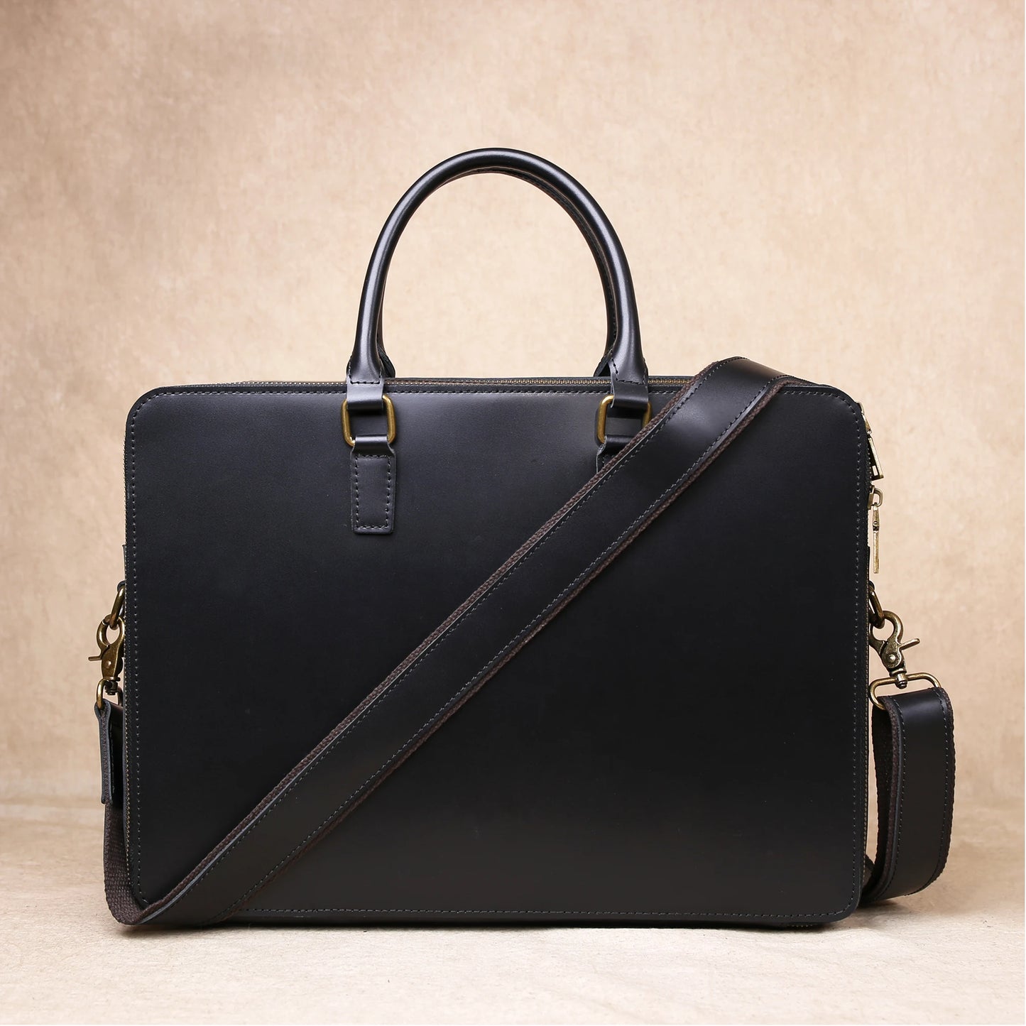 Genuine Leather Executive Briefcase