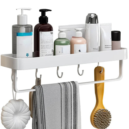Aluminum Bathroom Storage Shelf
