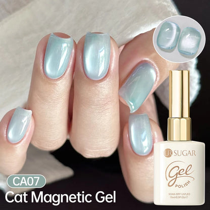 UR SUGAR 15ml White Cat Magnetic Gel Nail Polish