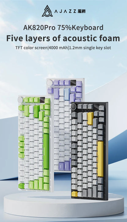 82-Key Hot-Swappable RGB Mechanical Keyboard for PC & Mac