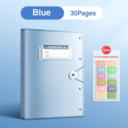A3 Large Capacity File Folder