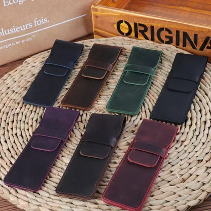 Handmade Leather Pen Case