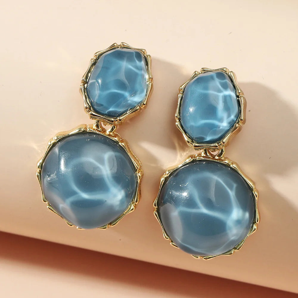 Creative Design Water Resin Earrings