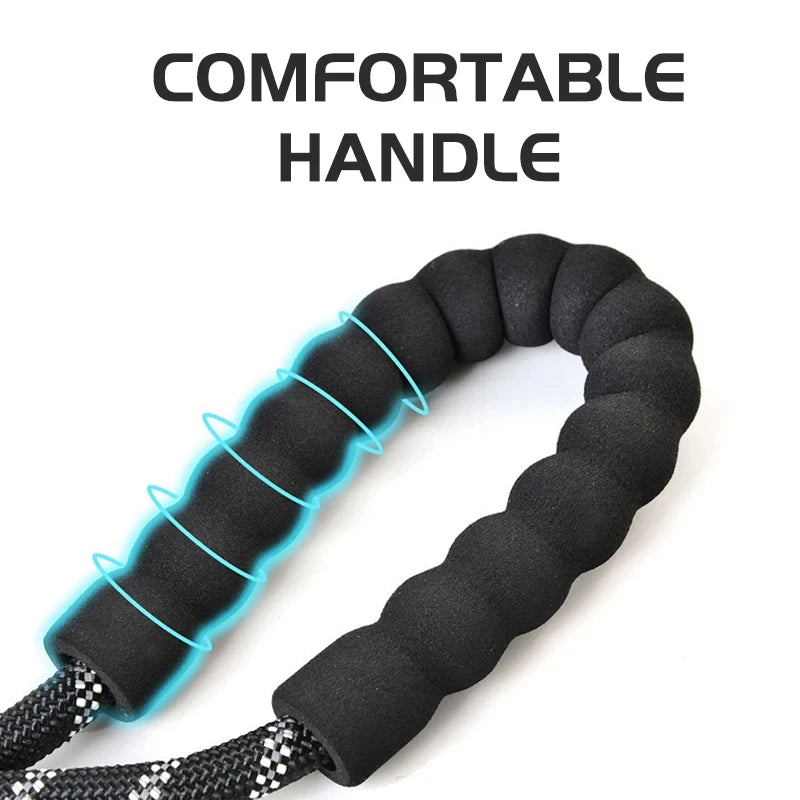 Reflective Heavy Duty Dog Leash with Padded Handle