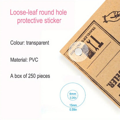 Binder Hole Reinforcement Stickers