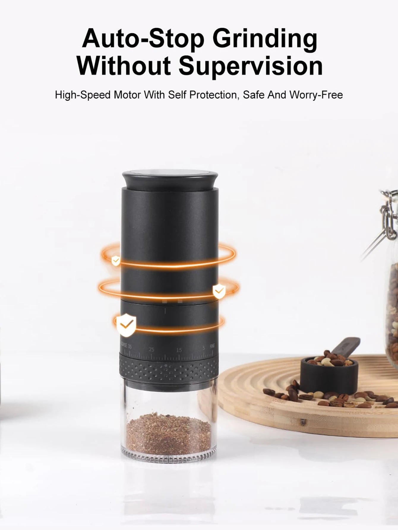 Portable Electric Coffee Grinder