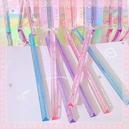 Aesthetic Straight Drawing Ruler