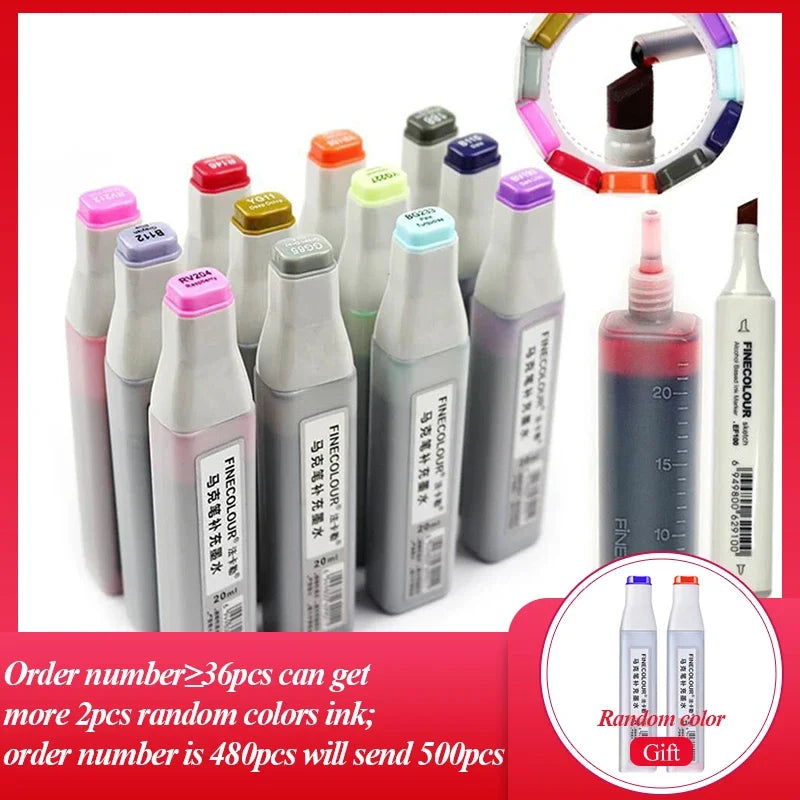 Finecolour Oily Alcoholic Marker 20ML Ink