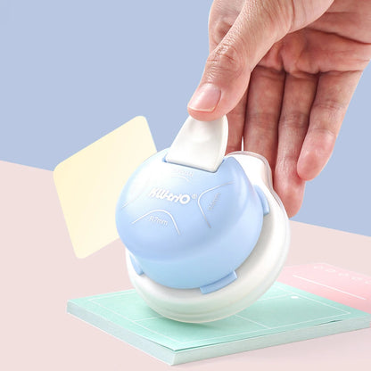 Portable Multi-Radius Corner Rounder Punch for Scrapbooking & DIY