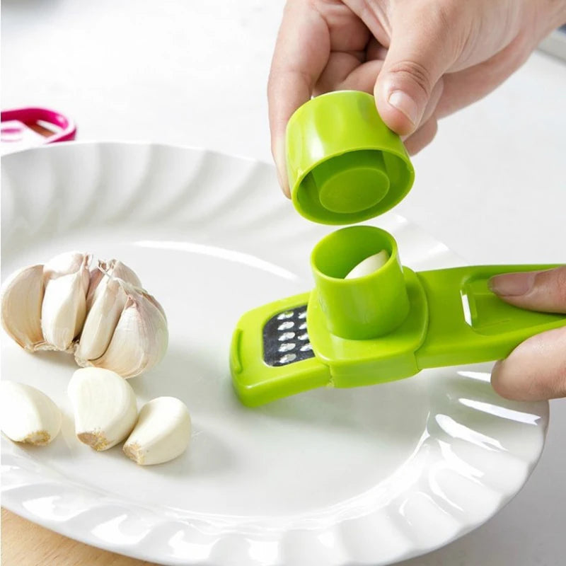 Mini Garlic Press & Grinder