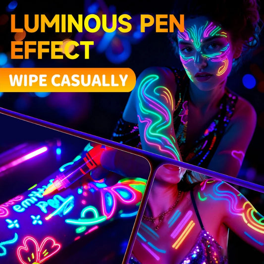 Fluorescent Face & Body Paint Pens
