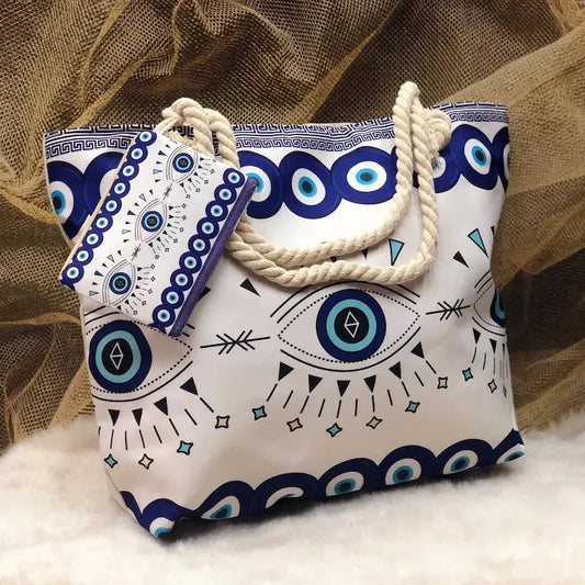 Evil Eye Women's Beach Bag