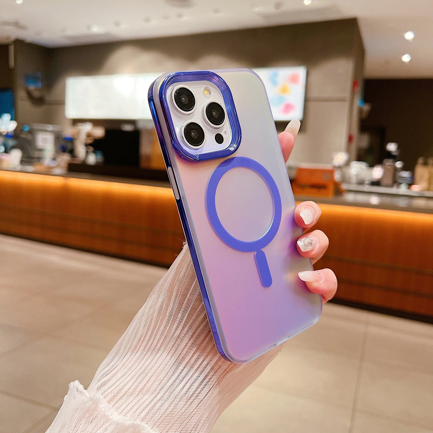 Luxury Matte Mobile Phone Case for iPhone