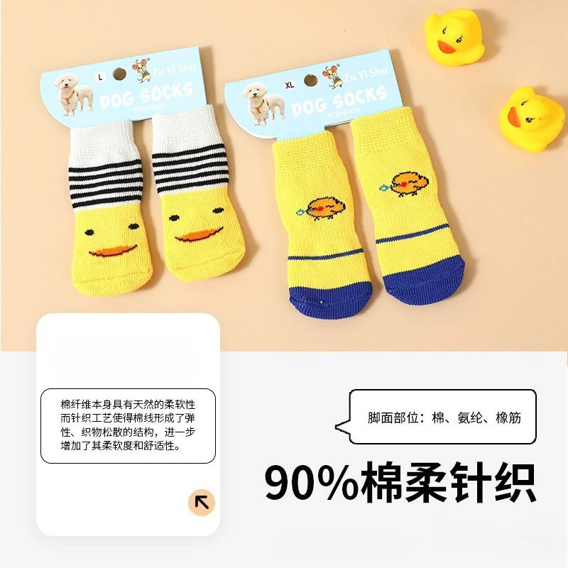 Warm Anti-Slip Knit Socks for Dogs