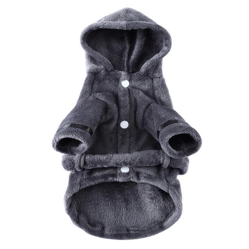 Pet Dog Bathrobe Drying Robe with Adjustable Belt