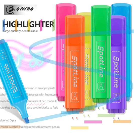 Pastel Chisel Tip Highlighter Set