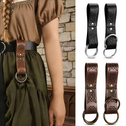 Women’s Renaissance PU Leather Costume Belt