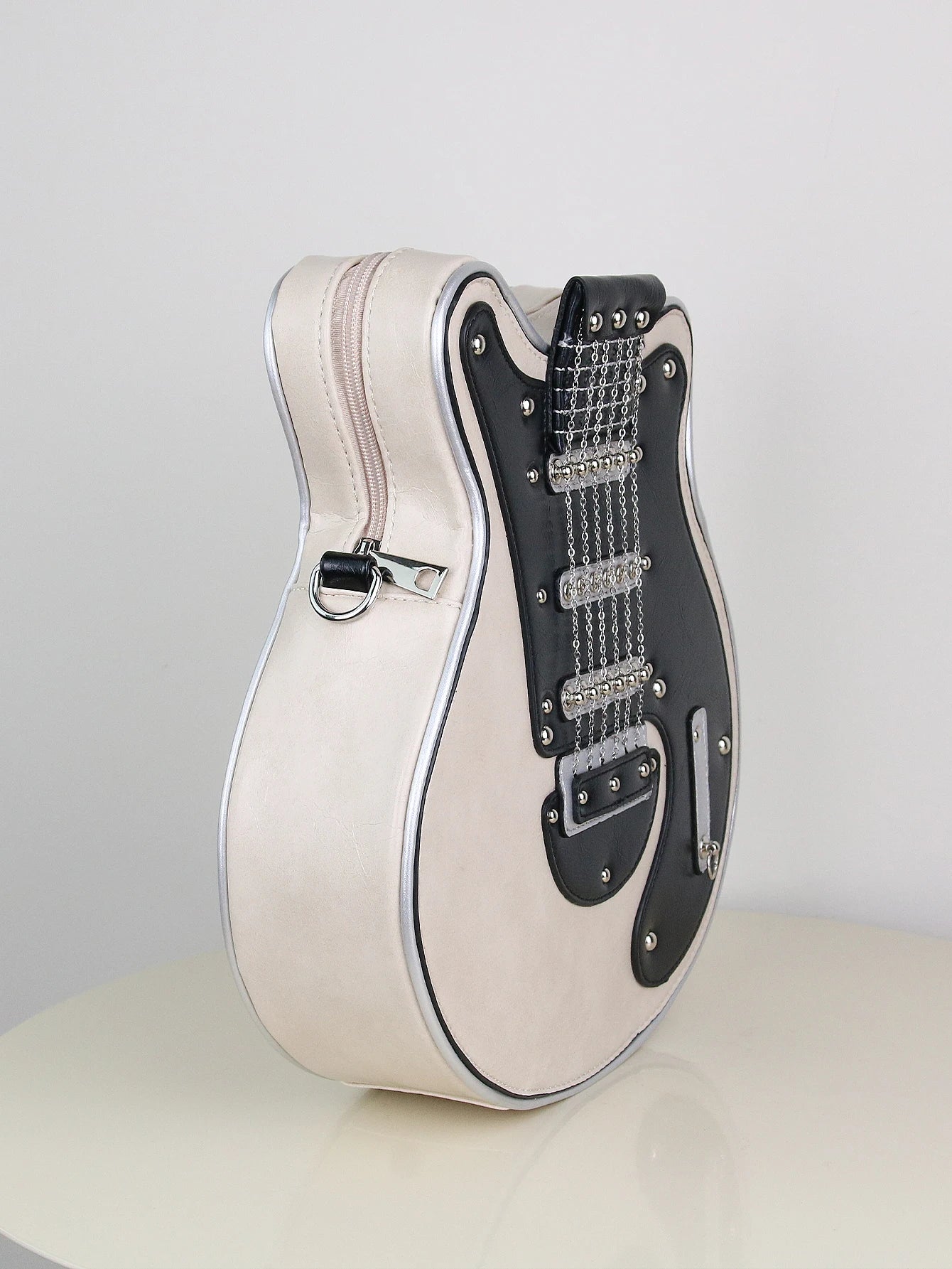 Guitar Shape Crossbody Shoulder Bag