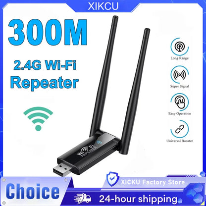 Wireless 300Mbps USB WiFi Range Extender
