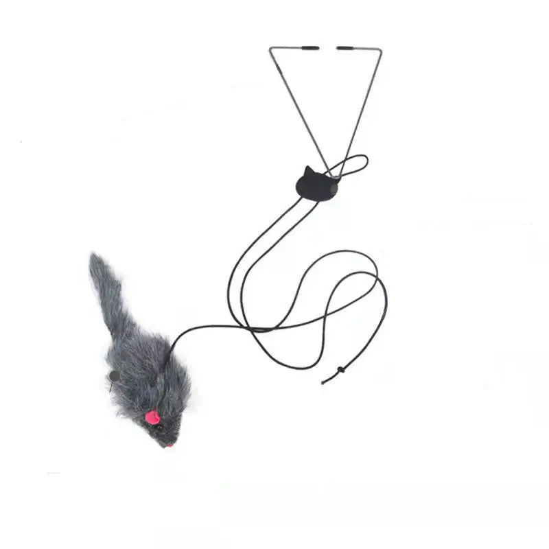 Door Hanging Cat Toy – Plush Interactive Stress Relief Toy