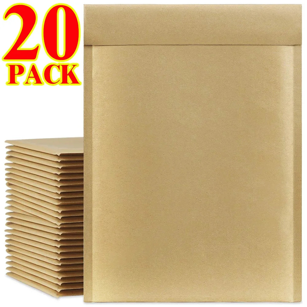 Padded Kraft Mailing Bags with Waterproof Bubble Protection