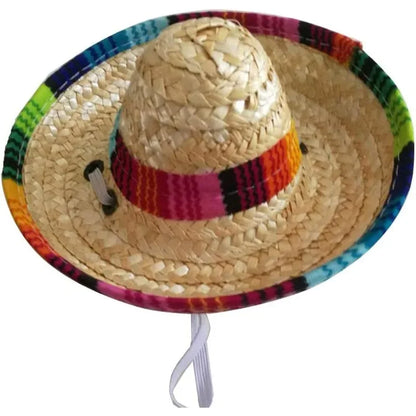 Pet Mexican Sombrero Hat for Dogs & Cats