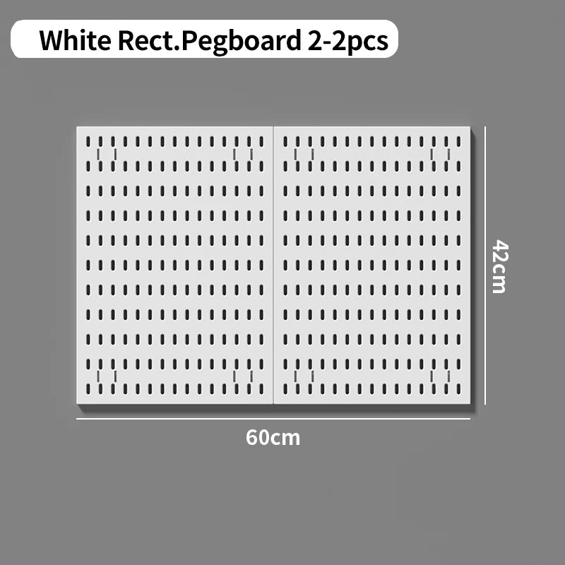 Desktop Pegboard Organizer Panel