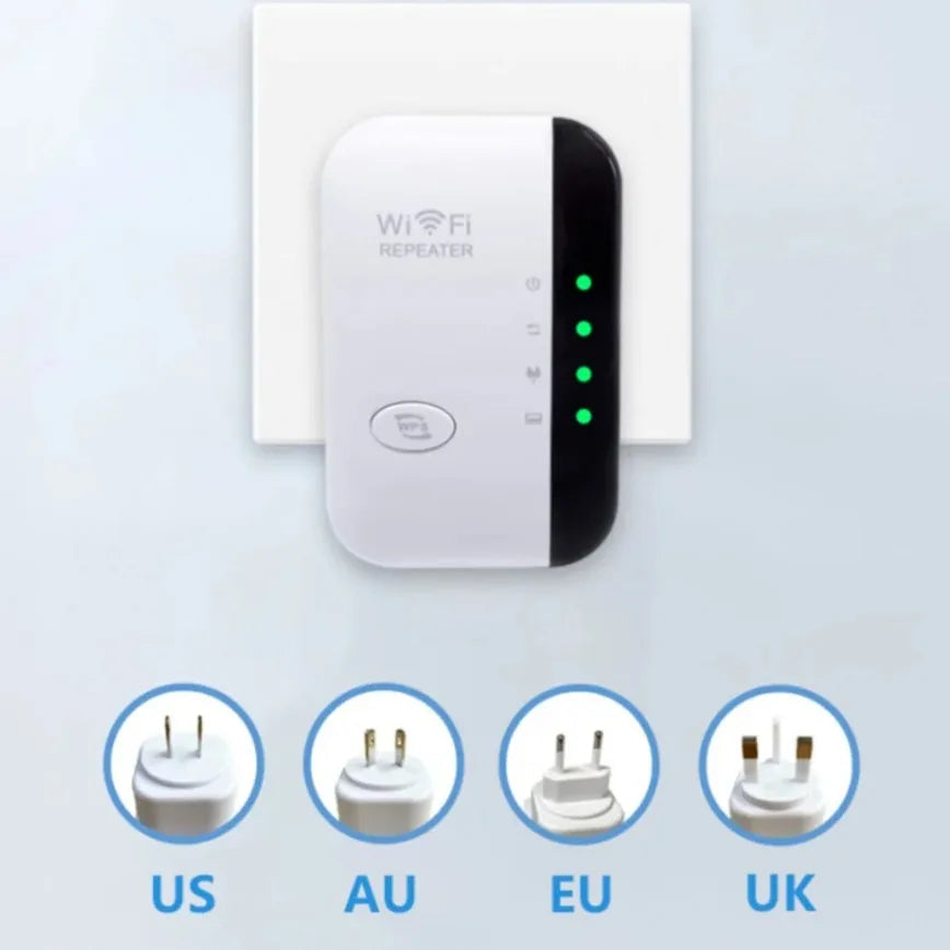 300Mbps WiFi Range Extender with Ethernet Port