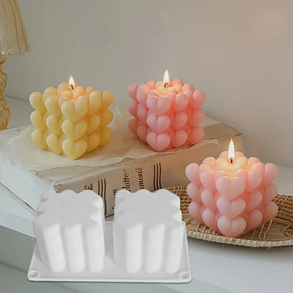 Cube Silicone Mold Handmade Candle