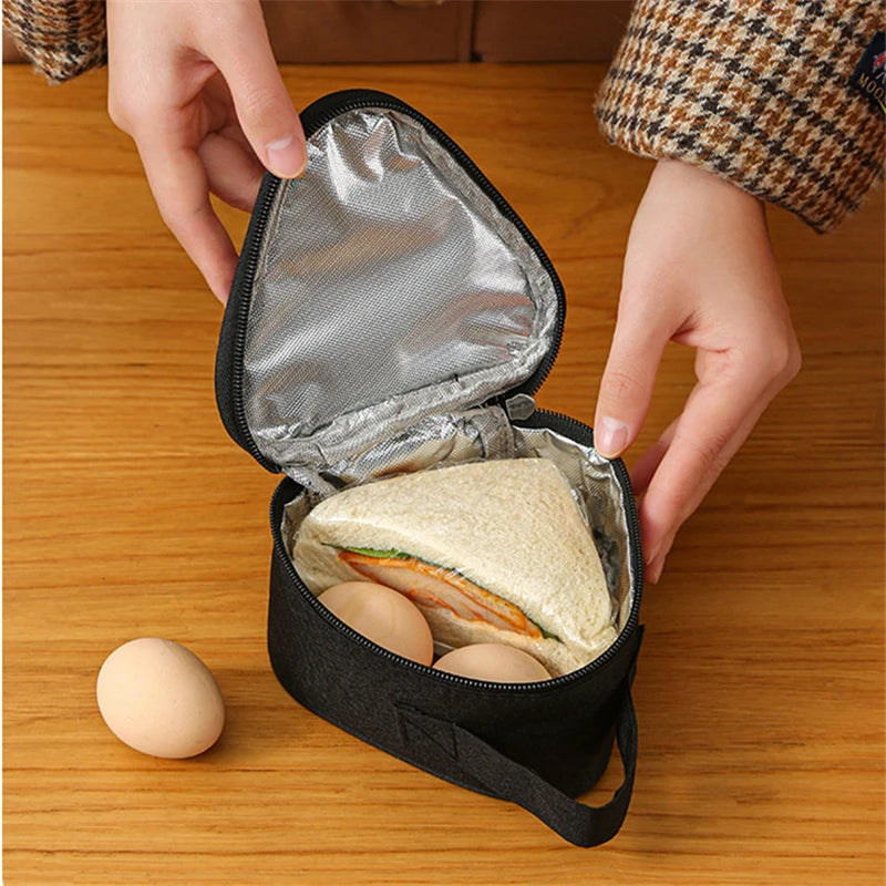 Compact Oxford Cloth Thermal Food Bag