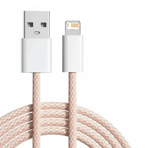 Braided USB-A to Lightning Fast Charging Cable