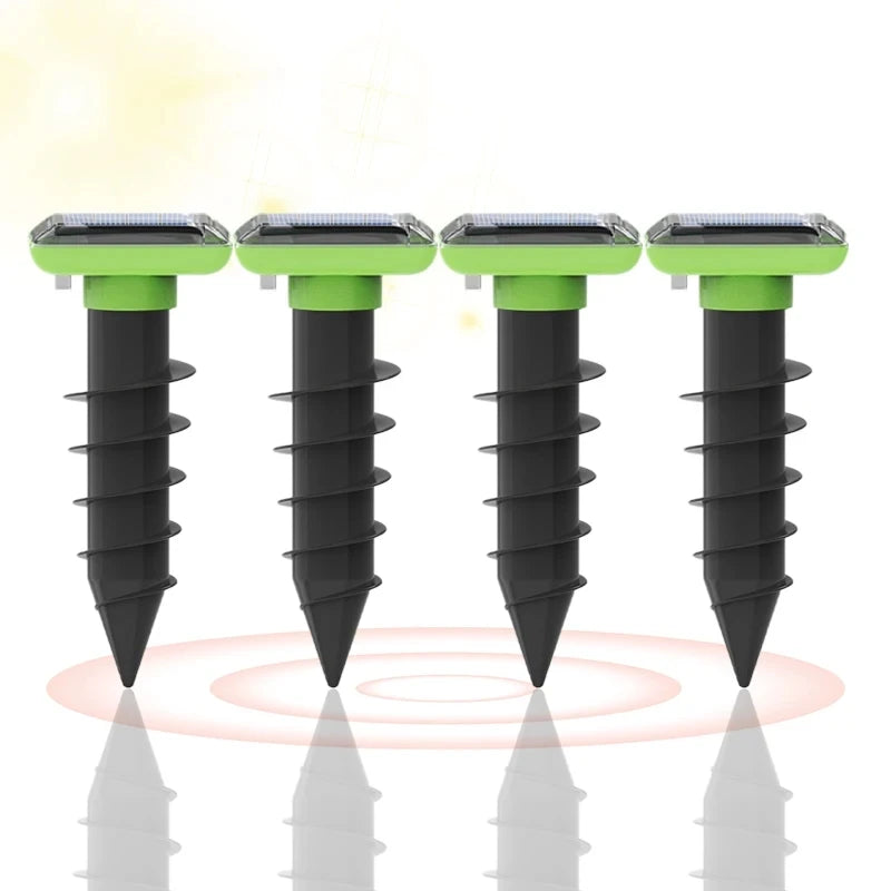 Solar Ultrasonic Animal Repeller Stake
