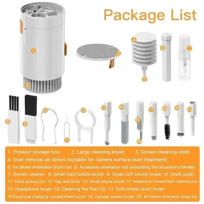 Electronics Air Blower & Cleaning Brush Kit