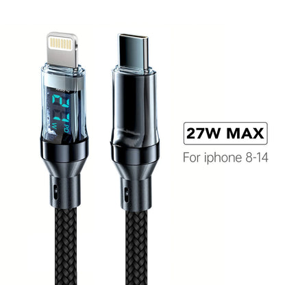 LCD Watt Display Charging Cable